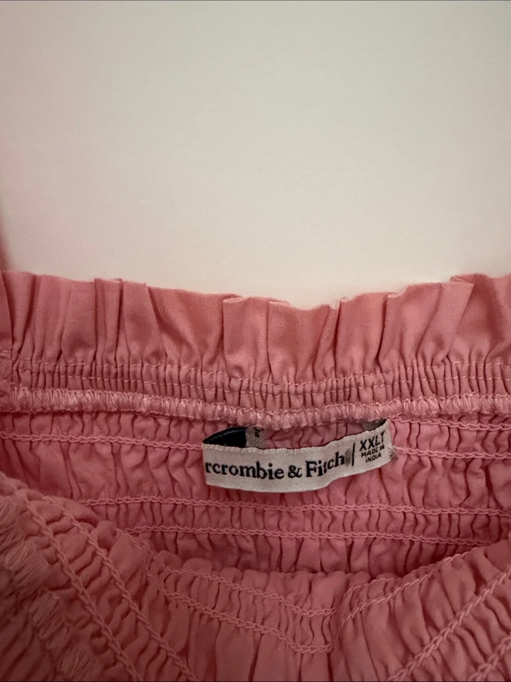 Abercrombie & Fitch Pink Maxi Sundress